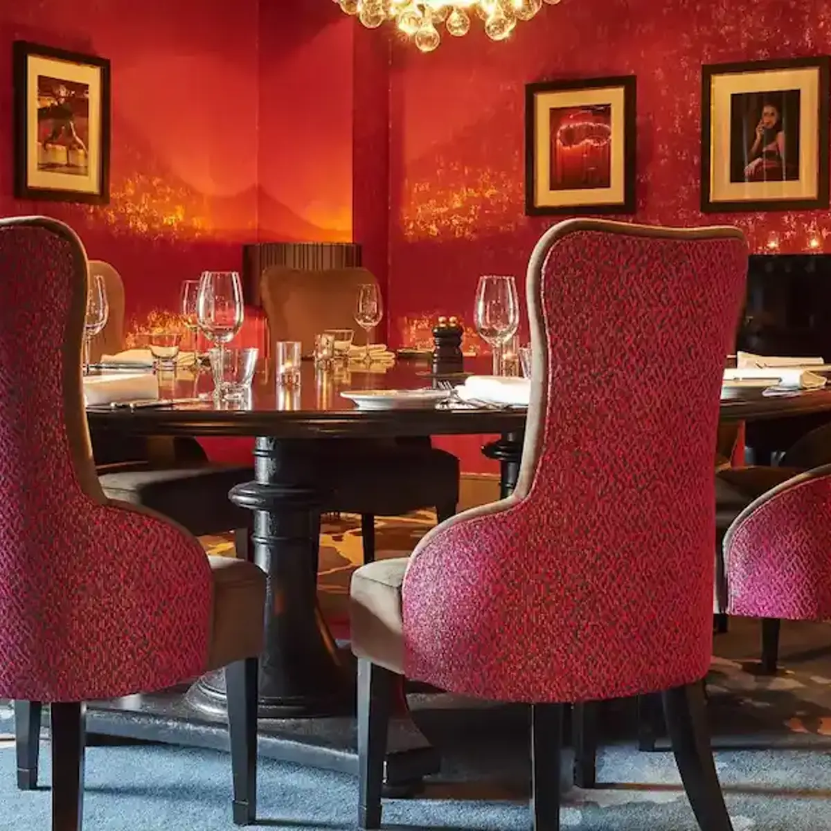 Malmaison Aberdeen private dining room Hauf