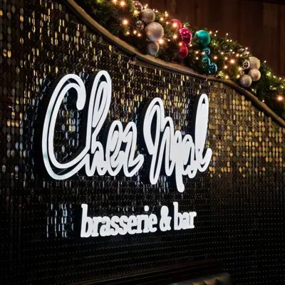 Christmas decoration at Chez Mal