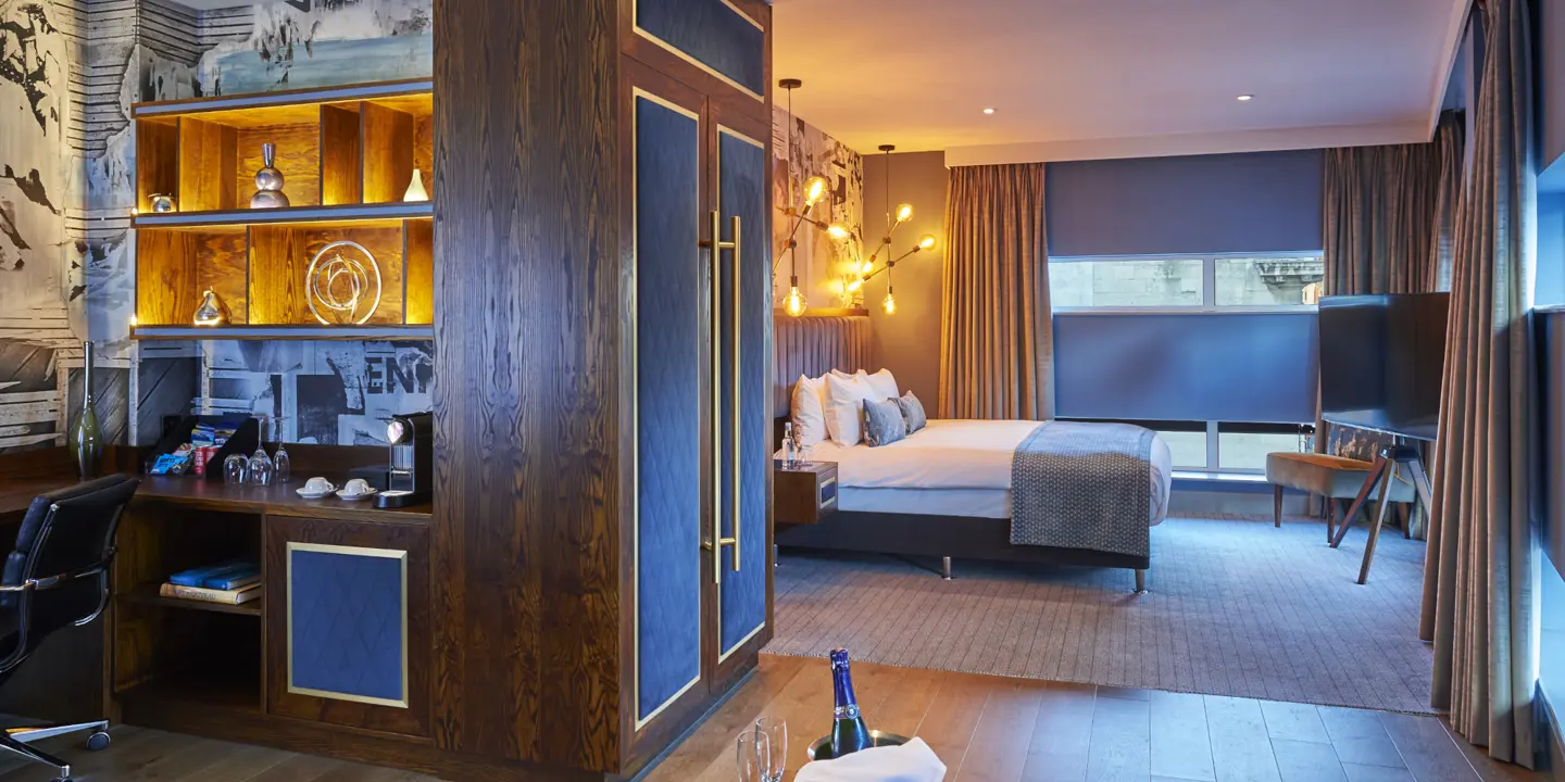 Malmaison Manchester suite with Champagne