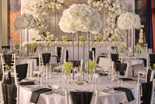 Wedding Tables at Malmaison hotel