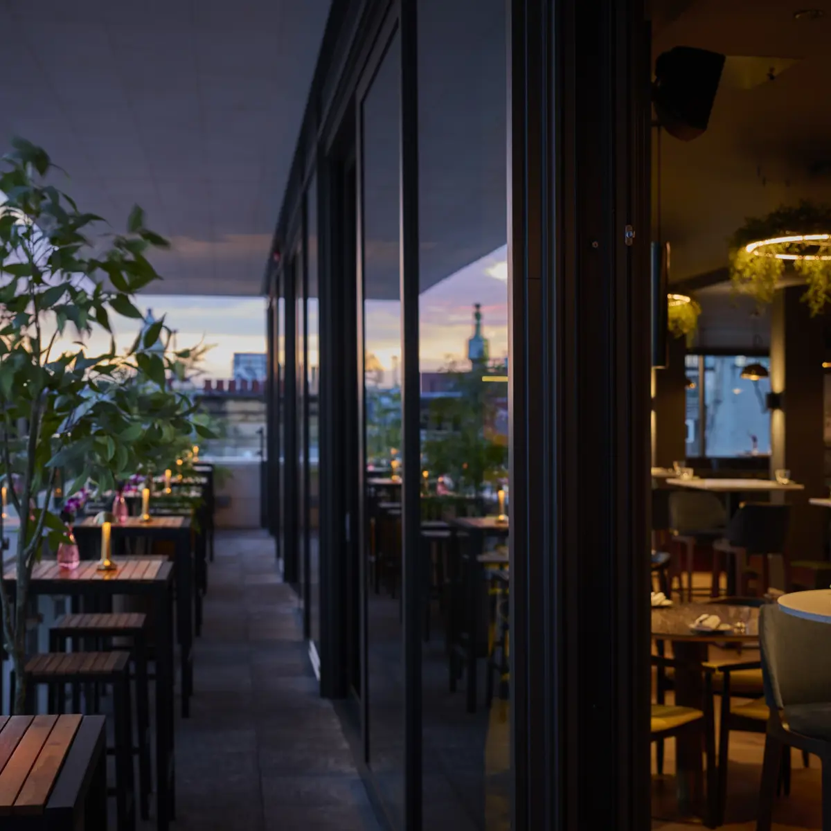 Sora Manchester Deansgate terrace