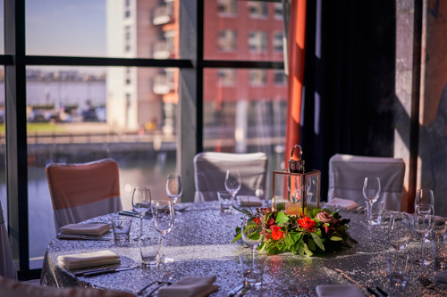 Table at wedding in Malmaison London